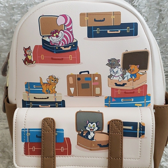 NWT Loungefly Traveling Cats mini backpack - Picture 14 of 16